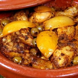 Chicken Tagine Mchermel / طاجين الدجاج مشرمل