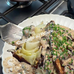 Cabbage Au Poivre