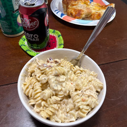 Garlic Parmesan Chicken Pasta