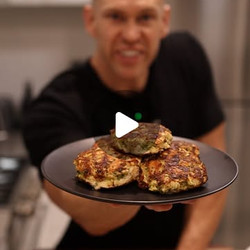 Chicken Broccoli Fritters