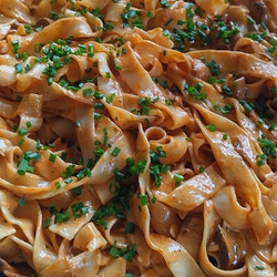 Pilzpfanne Mit Nudeln