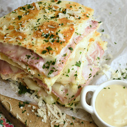 Chicken Cordon Bleu Quesadillas