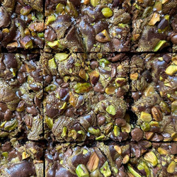 Pistachio Brownies