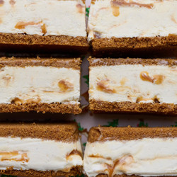 Cognac &amp; Gingerbread Ice Cream Sandwich