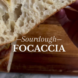 Sourdough Focaccia