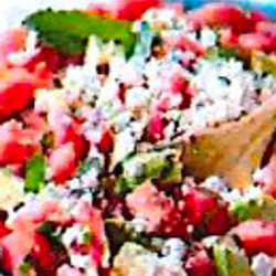 Easy Watermelon Salad