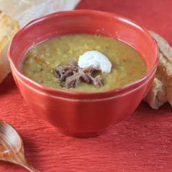 Habitant Pea Soup In The Slow Cooker