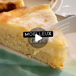 Moelleux Citron (creamy Lemon Cake)