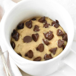 Eggless Choccy Chip Mug Cookie
