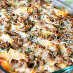 Stuffed Shells With Italian Sausage