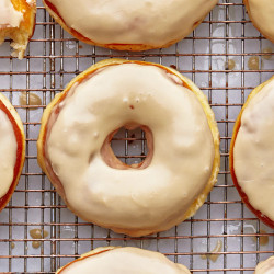 Maple-glazed Doughnuts