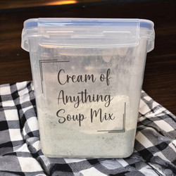 Cream Of Anything Soup Mix
