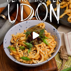 Cremige Peanut Butter Udon
