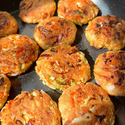 Tofu And Vegetable Patties