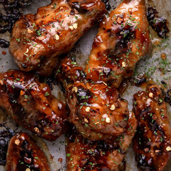 Spicy Seville Orange Chicken Wings