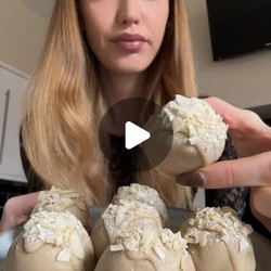 Almond Croissant Cookie Dough Balls