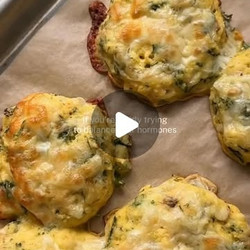 High Protein Egg Biscuits