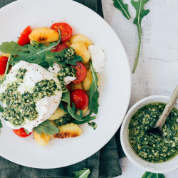 Gebakken Gnocchi Met Burrata
