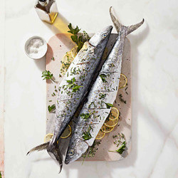 Whole Roasted Mackerel