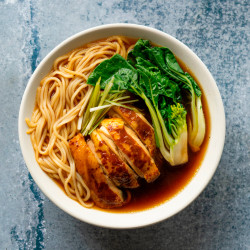 Soy Sauce Chicken Noodle Soup
