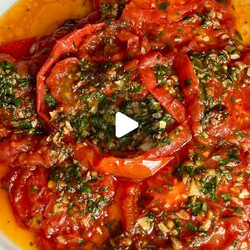 Galayet Bandora (pan-fried Tomatoes)