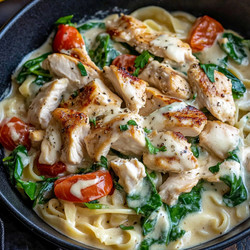 Low Carb Chicken Alfredo