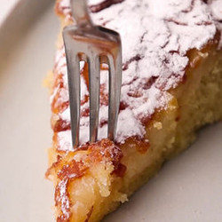Eggless Lemon Butter Cake
