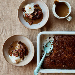 Sticky Toffee And Pecan Pudding