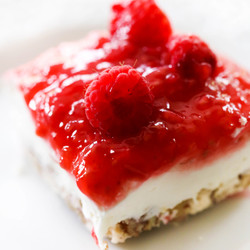 Raspberry Cream Dessert - Chef In Training