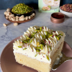 Ras Malai Three Milk Cake Recipe
