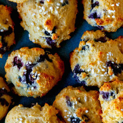 Blueberry Yogurt Cookies
