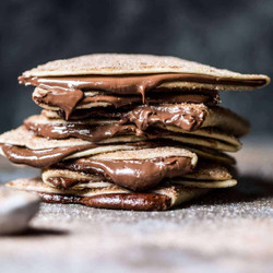 Cinnamon Sugar Nutella Quesadilla.