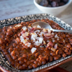 Santa Maria–style Beans With Medjool Dates