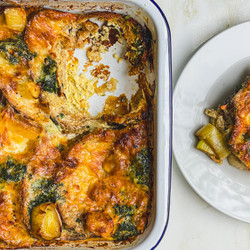 Strata, Or Savoury Bread Pudding