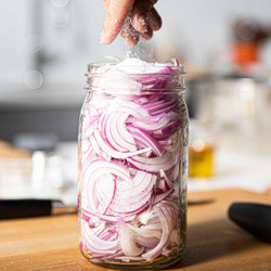 Cebollas Encurtidas (lime-pickled Onions)