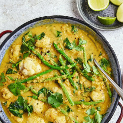 South Indian Style Monkfish And Lentil Curry