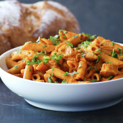 Curry Pasta With Chicken (pasta Tikka Masala)