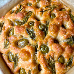 Rosemary And Olive Focaccia