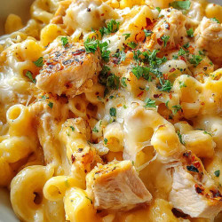 Honey Pepper Chicken Mac And Cheese