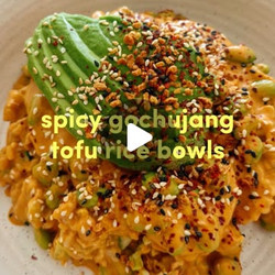 Creamy Gochujang Rice Bowl