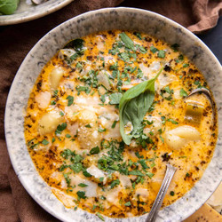 Creamy Gnocchi Chicken Soup
