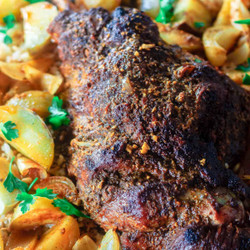 Perfect Roasted Leg Of Lamb