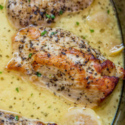 Slow Cooker Creamy Lemon Chicken