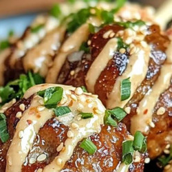 Korean Bbq Meatballs With Spicy Mayo Dip