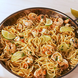 Cilantro-lime Shrimp Pasta