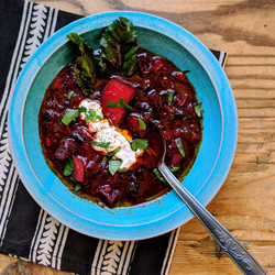 Vegetarian Beet Borscht