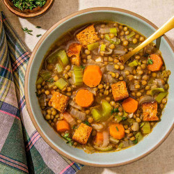 Vegan French Lentil And Vegetable Soup