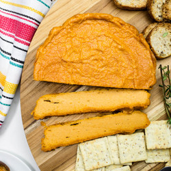 Vegan Baked Smoky Cashew Cheese