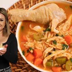 Caldo De Pollo Con Arroz Aka Mexican Chicken &amp; Rice Soup