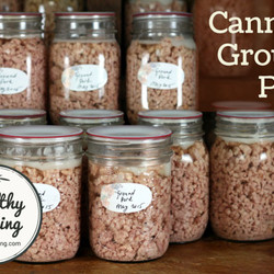 Pressure Canning Ground Pork